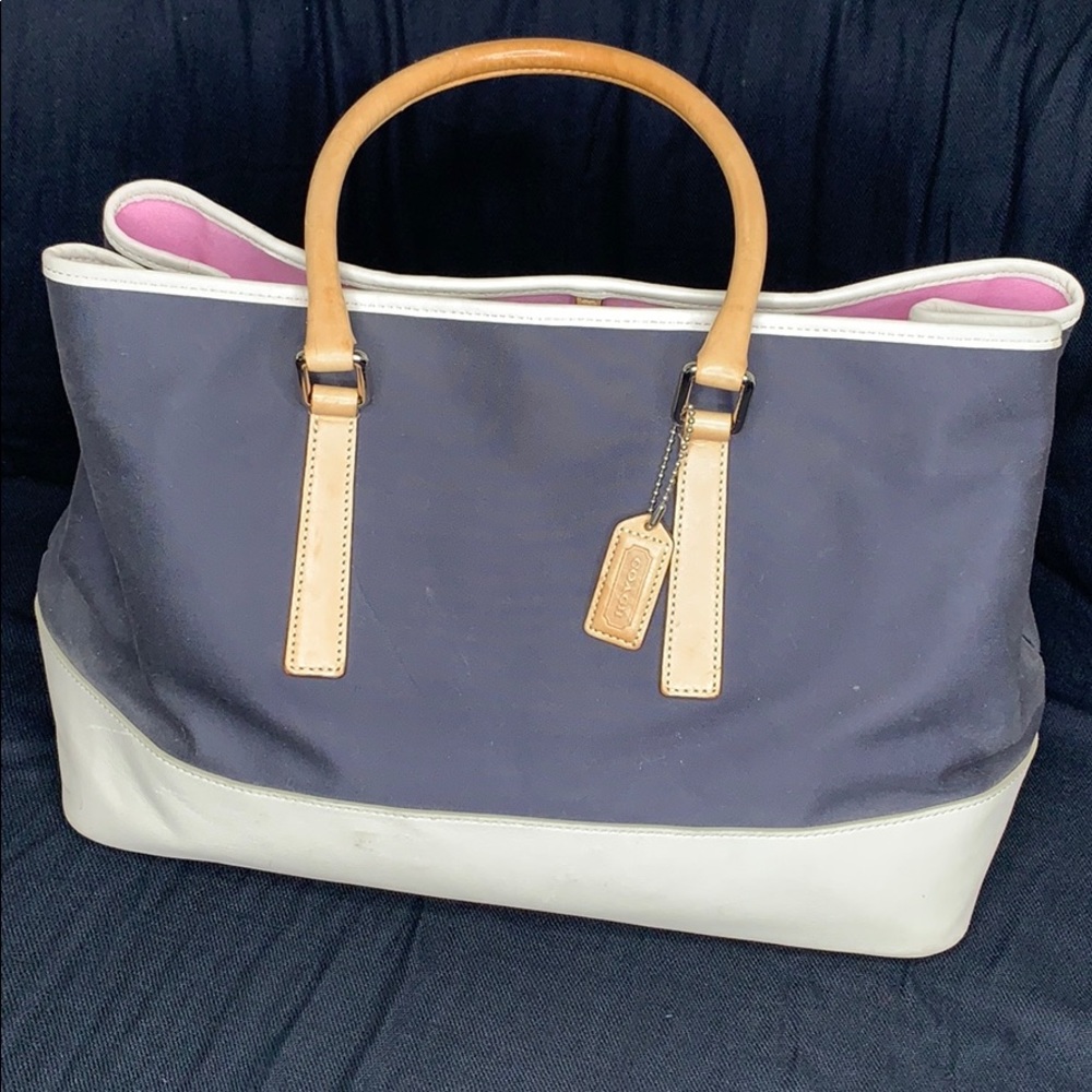 Canvas Coach Bag